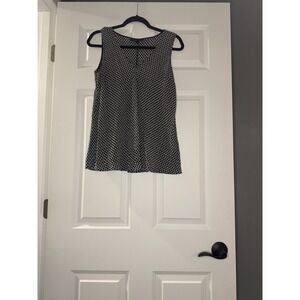 St John Geometric Black And White Small Silk